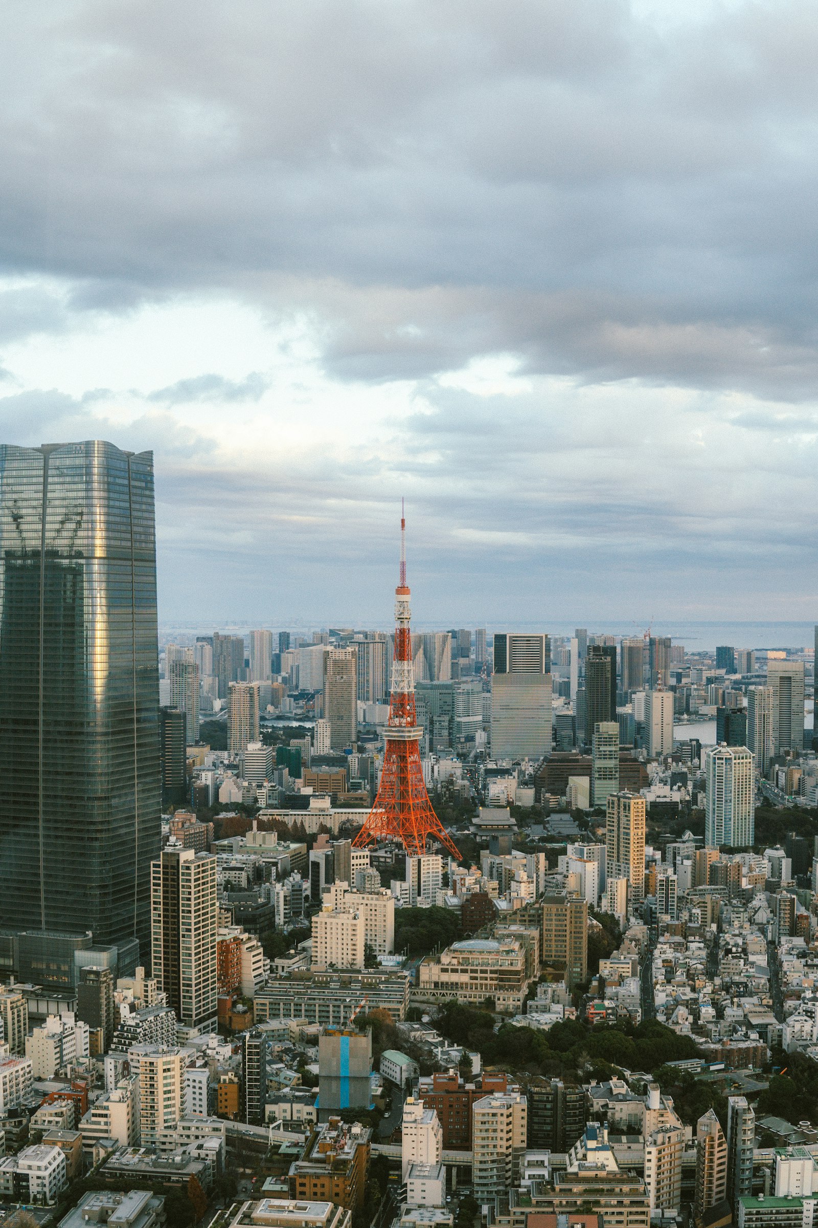 東京タワーと都心の街並み